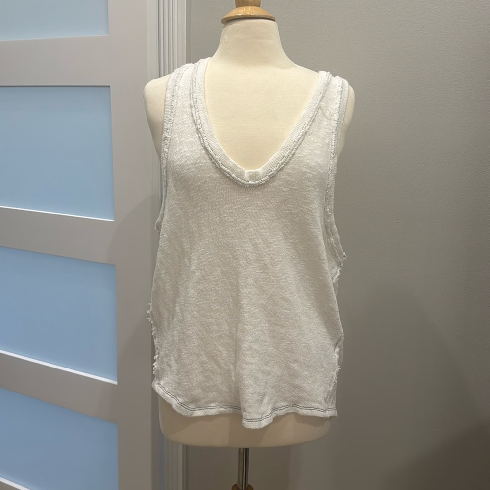 FREE PEOPLE We The Free Jersey Slub Tank